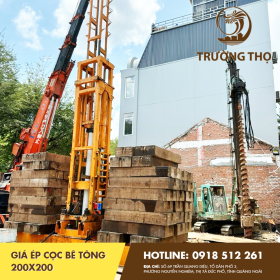 Giá ép cọc bê tông 200x200