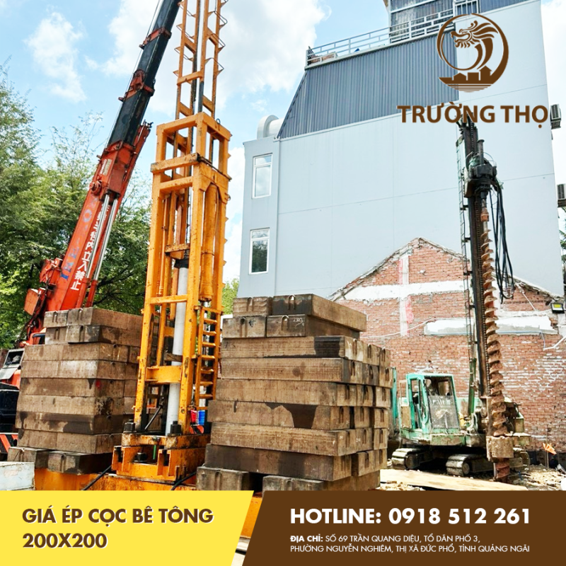 Giá ép cọc bê tông 200x200