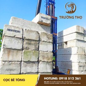 cọc bê tông