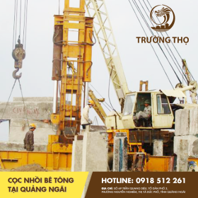cọc nhồi bê tông tại Quảng Ngãi