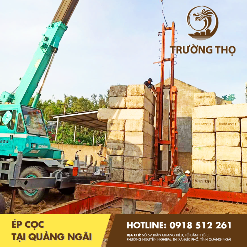 ép cọc tại Quảng Ngãi