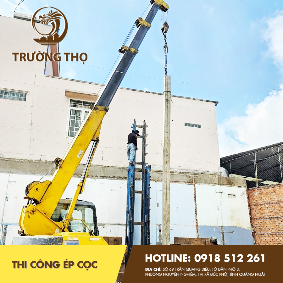 thi công ép cọc