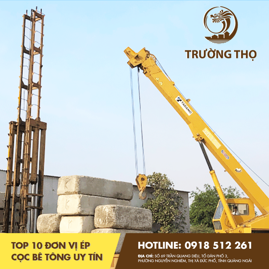 Top 10 đơn vị ép cọc bê tông uy tín