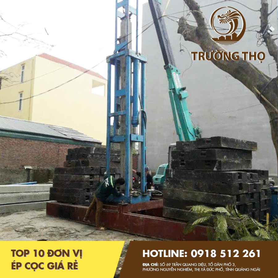 Top 10 đơn vị ép cọc giá rẻ