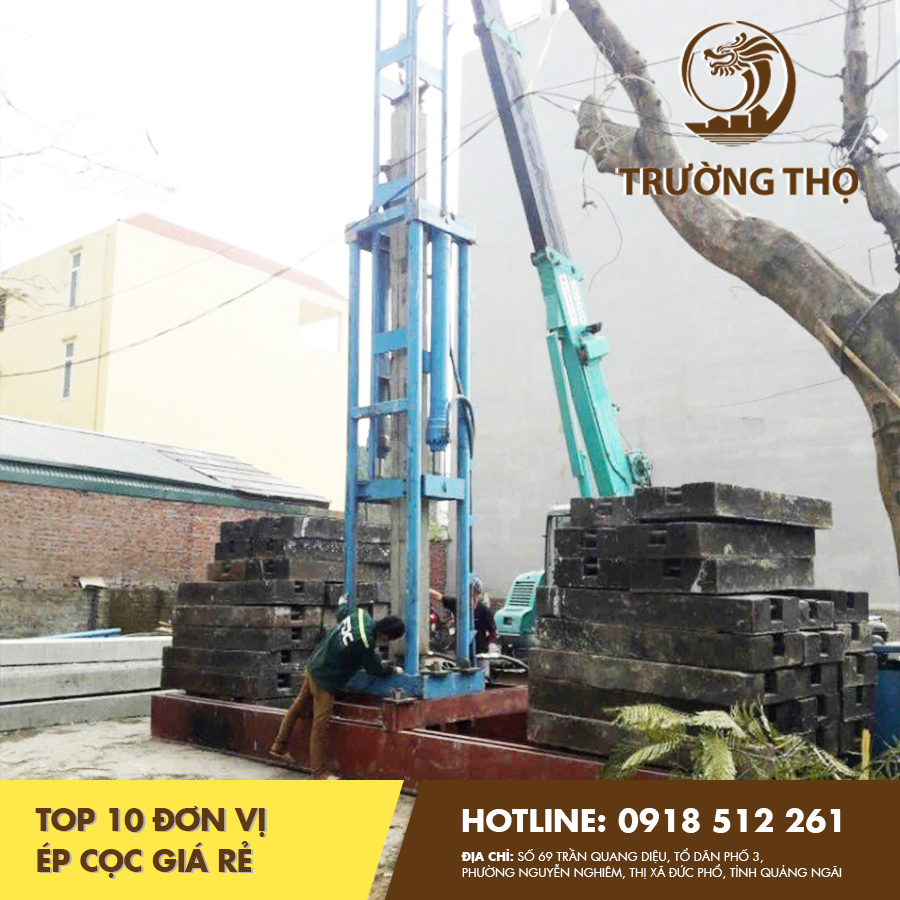 Top 10 đơn vị ép cọc giá rẻ