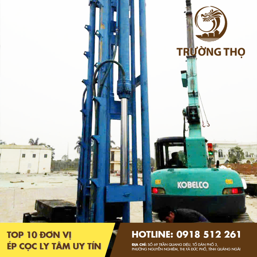 Top 10 đơn vị ép cọc ly tâm uy tín 