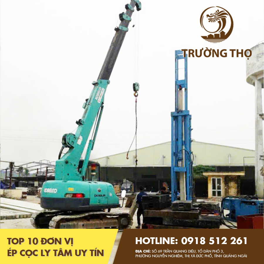Top 10 đơn vị ép cọc ly tâm uy tín 